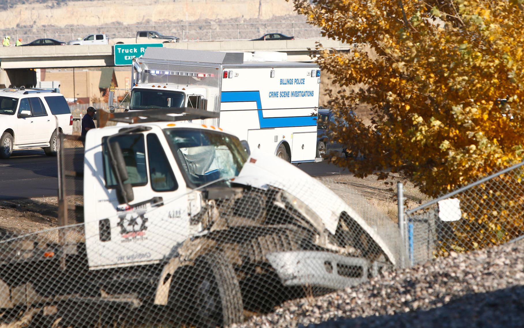Truck hits, kills highway worker on I-90 South Billings exit